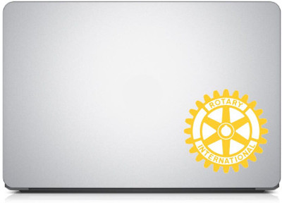 PEACOCKRIDE Rotary Club I Rotary International I Vinyl Laptop Skin Compatible for 17 inch(Theme: NA)