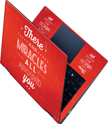 SCOTLON _All Panel_Miracles around you_ Vinyl Laptop Decal 15.5