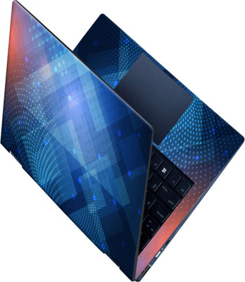 SCOTLON _All Panel_Structure of atoms_ Vinyl Laptop Skin Compatible for 15.5 inch(Theme: Illustrations)