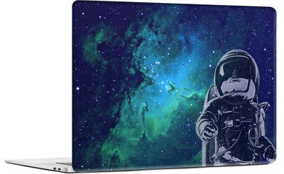 STICKER PRO Universal Laptop Skin with Extra Protective Layer - Astronaut Blue Galaxy Premium PVC Self Adhesive Vinyl Laptop Skin Compatible for 13 inch(Theme: NA)