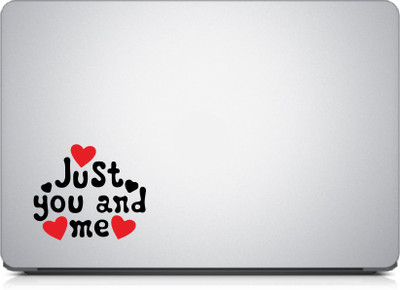 PEACOCKRIDE Just You and Me I Romantic I Love I Valentines Day Series I Laptop Decal vinyl Laptop Skin Compatible for 11 inch(Theme: NA)