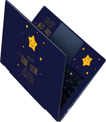 Flipkart SmartBuy _All Panel_ Guide star_Premium laptop Skin_ Vinyl Laptop Decal 15.6