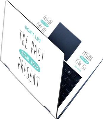 SCOTLON _All Panel_The past and present_ Vinyl Laptop Skin Compatible for 15.5 inch(Theme: Illustrations)