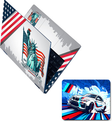 Flipkart SmartBuy Full Body Laptop Skin Combo - Happy Independence Day Statue of Liberty & Flags No Residue Removable Self Adhesive Vinyl Reusable Laptop Skin Compatible for 15.6 inch(Theme: NA) Flipkart SmartBuy Full Body Laptop Skin Combo - Happy Independence Day Statue of Liberty & Flags No Residue Removable Self Adhesive Vinyl Reusable Laptop Skin Compatible for 15.6 inch(Theme: NA)