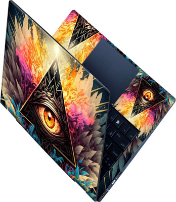 SCOTLON _All Panel_Illumunati-10_ Vinyl Laptop Skin Compatible for 15.5 inch(Theme: Illustrations)