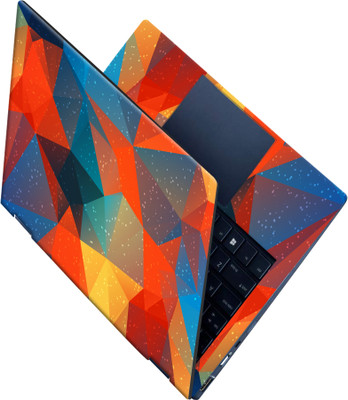 SCOTLON _All Panel_Colorful pyramids_ Vinyl Laptop Decal 15.5