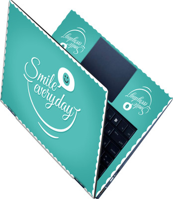 SCOTLON _All Panel_Smile everyday_ Vinyl Laptop Skin Compatible for 15.5 inch(Theme: Illustrations)