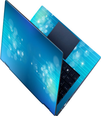 SCOTLON _All Panel_Sparkling star and bubbles_ Vinyl Laptop Skin Compatible for 15.5 inch(Theme: Illustrations)