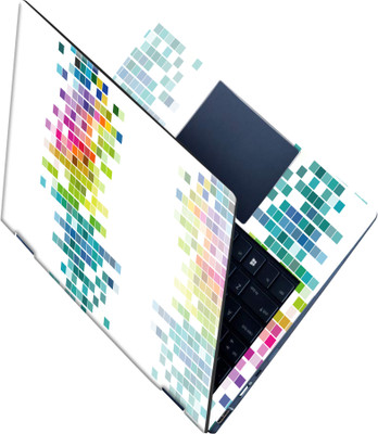 SCOTLON _All Panel_Blurred colored squares_ Vinyl Laptop Decal 15.5
