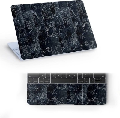 Galaxsia Black Marble D1 Top+Wrist Pad Vinyl Laptop Skin/Sticker/Cover for vinyl Laptop Decal 13.3