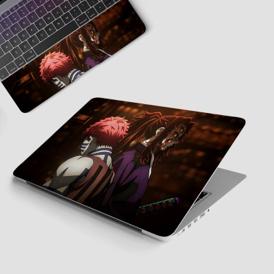 Yuckquee Demon Slayer Anime Full Body Vinyl Laptop Skin 14 P-14 Vinyl Laptop Skin Compatible for 14 inch(Theme: Patterns)