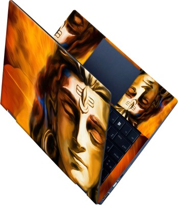 SCOTLON _All Panel_Peaceful face of lord shiva_ Vinyl Laptop Decal 15.5