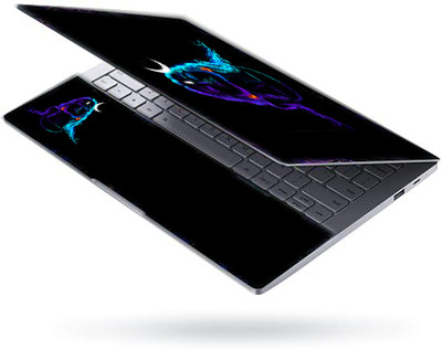 VI COLLECTIONS FULL BODY AADIYOGI LAPTOP SKIN vinyl with matte lamination Reusable Laptop Skin Compatible for 15.6 inch(Theme: Spiritual)