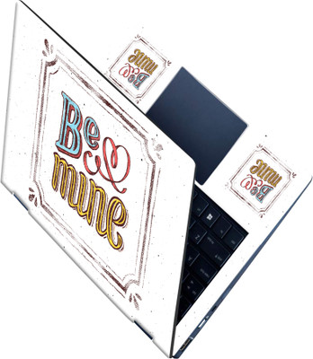 Flipkart SmartBuy _All Panel_ Be mine_Premium laptop Skin_ Vinyl Laptop Skin Compatible for 15.6 inch(Theme: Illustrations)