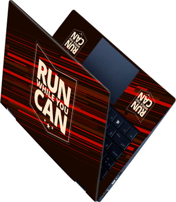 SCOTLON _All Panel_You can run_ Vinyl Laptop Decal 15.5