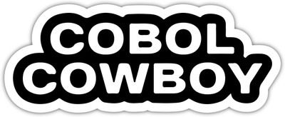 woopme Code cobol cowboy Laptop Trackpad Vinyl Laptop Decal 15.6