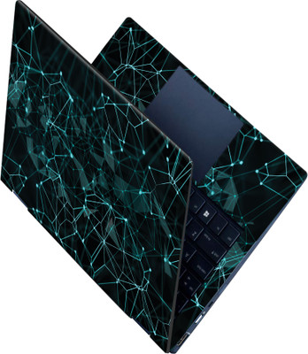 SCOTLON _All Panel_Atomic strcuture_ Vinyl Laptop Skin Compatible for 15.5 inch(Theme: Illustrations)