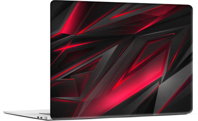 STICKER PRO Universal Laptop Skin Sticker with Extra Protective Layer - 3D Grey Megenta Premium PVC Self Adhesive Vinyl Laptop Skin Compatible for 14 inch(Theme: NA)