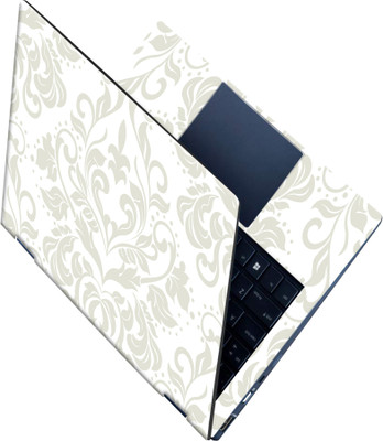 SCOTLON _All Panel_Mehandi design pattern_ Vinyl Laptop Skin Compatible for 15.5 inch(Theme: Illustrations)