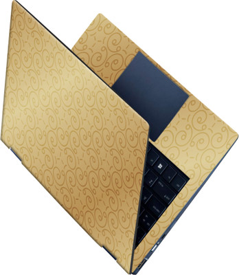 SCOTLON _All Panel_Gold gradient design pattern_ Vinyl Laptop Decal 15.5