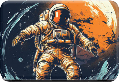 SCOTLON _All Panel_Astronaut floating_ Vinyl Laptop Skin Compatible for 15.5 inch(Theme: Illustrations)