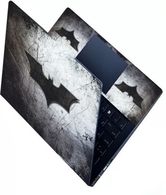 PALMETO Full Vinyl Skin/Sticker for Top and Palmrest Portion of Laptop - Batman B & W Vinyl Laptop Decal 15.6