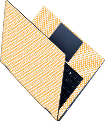 SCOTLON _All Panel_Small U wave pattern_ Vinyl Laptop Decal 15.5