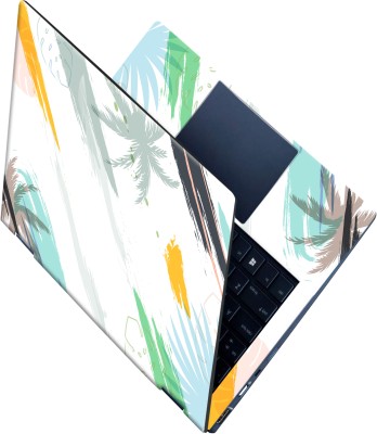 SCOTLON _All Panel_coconut tree_ Vinyl Laptop Decal 15.5