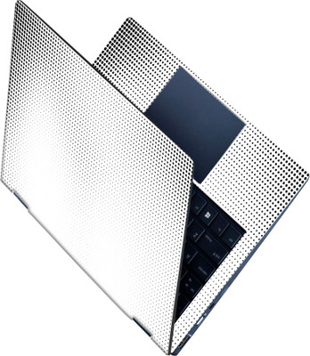 SCOTLON _All Panel_Black dots series_ Vinyl Laptop Skin Compatible for 15.5 inch(Theme: Patterns)