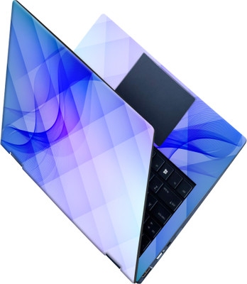 SCOTLON _All Panel_Diagnol square and rectangle_ Vinyl Laptop Skin Compatible for 15.5 inch(Theme: Illustrations)