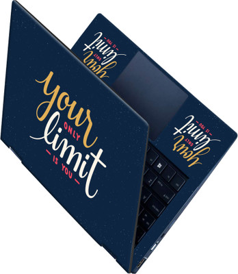 SCOTLON _All Panel_Your limit is you_ Vinyl Laptop Decal 15.5