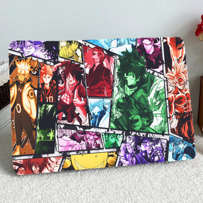 Replix Vinyl Mix Anime Characters Laptop Skin Vinyl Reusable Laptop Skin Compatible for 15.6 inch(Theme: Superheroes)