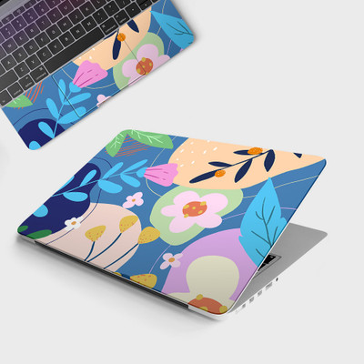 Yuckquee CUTE VECTOR ILLUSTRATION Full Body Vinyl Laptop Skin 14 Vinyl Laptop Skin Compatible for 14 inch(Theme: Patterns)