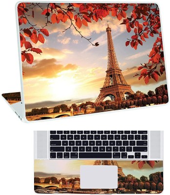 Inkykart Scenery D2 Top+Wrist Pad Vinyl Laptop Skin/Sticker/Cover vinyl Laptop Decal 13.3