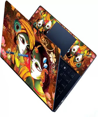 KALARKARI Laptop Skin Radha_Krishna Premium viny Laptop Skin/Sticker for laptop Vinyl Laptop Decal 15.6