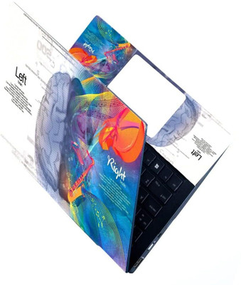 Skinny Full Laptops Skin Bubble-Free HD Quality Sticker FBD_36-Brain Printing Vinyl Reusable Laptop Skin Compatible for 15.6 inch(Theme: Nature)