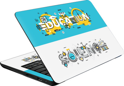 SCOTLON _Full Panel_science_HD Printed_ Vinyl Laptop Skin Compatible for 15.6 inch(Theme: Illustrations)