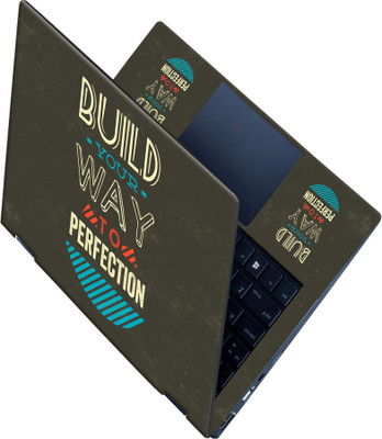SCOTLON _All Panel_Way to perfection_ Vinyl Laptop Skin Compatible for 15.5 inch(Theme: Illustrations)
