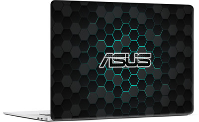 STICKER PRO Universal Laptop Skin Sticker with Extra Protective Layer - Asus Black Honeycomb Premium PVC Self Adhesive Vinyl Laptop Skin Compatible for 13 inch(Theme: NA)