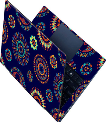 SCOTLON _All Panel_Multi shape rangoli patterns_ Vinyl Laptop Decal 15.5