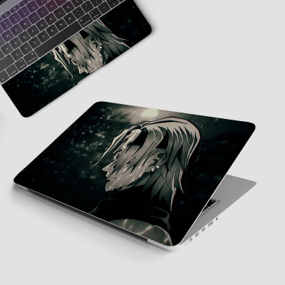 Yuckquee Demon Slayer Anime Full Body Vinyl Laptop Skin 17.3 P-19 Vinyl Laptop Skin Compatible for 17.3 inch(Theme: Comics & Cartoons)