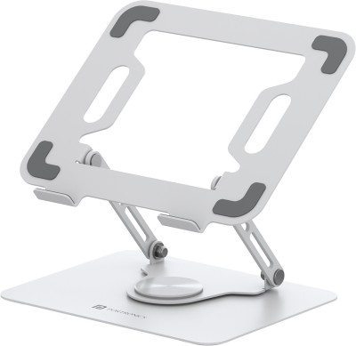 Portronics My Buddy K9 - Portable Laptop Stand - Adjustable Height - 360° Rotating Base Laptop Stand