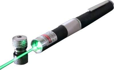 SEVENSPACE Laser Light Disco Pointer Pen Lazer Beam with Adjustable Antena Cap to Change(532 nm, GREEN)
