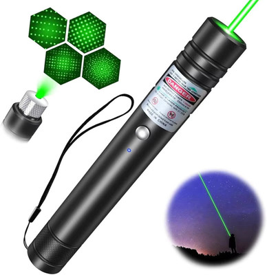 MOOZMOB Rechargeable Laser Pointer Light 1000nm Long Range Green Laser Light(1000 nm, Green)