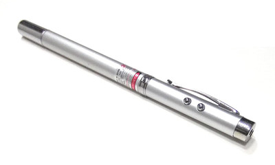 Point Zero Laser,Torch,Pointer,Antenna Multi-function(650 nm, Silver)