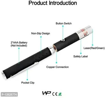 4uonly Laser Pointer Pen Beam Light 5Mw Presentation Pointer VGT15(650 nm, Green)
