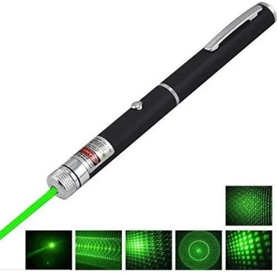 Dcmr Green Laser Pointer Party Pen Disco Light 5 Mile/Green Multipurpose Laser Light(650 nm, Green)