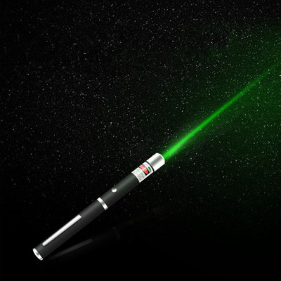 ENERGY Easy to Carry Pocket Pointer Compact Battery-Powered Laser Light Up Your World(2 nm, Green)
