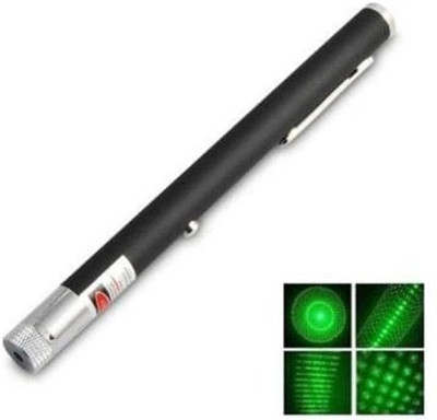 ENMORA Laser Pointer Pen Beam Light Presentation Pointer CXD24(650 nm, Green)