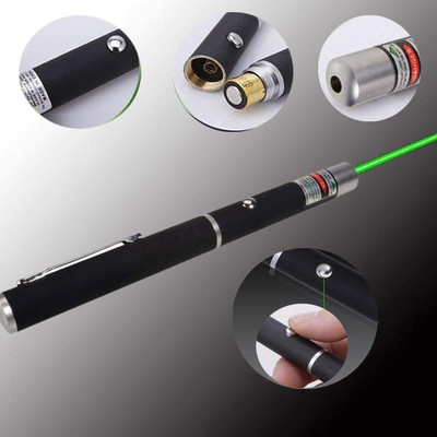 RECTITUDE Professional Office Presentation Green Laser Pointer Beam Pen Portable(650 nm, Green)